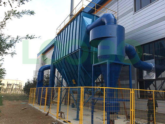 大連匯程鋁業(yè)廠房除塵項目已竣工