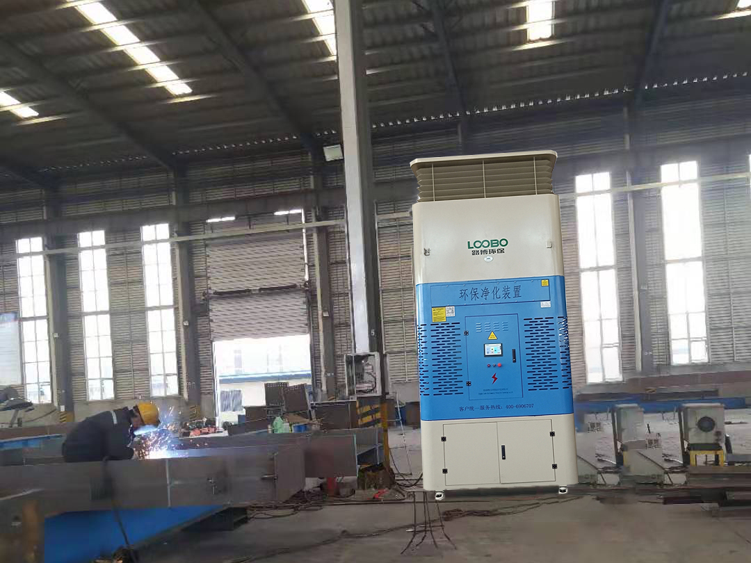 自循環(huán)焊煙凈化器無需鋪設(shè)管道，治理焊接煙塵更智能